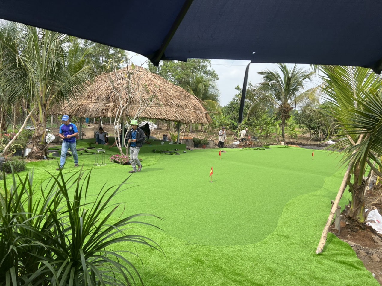 Thảm cỏ nhân tạo đẹp